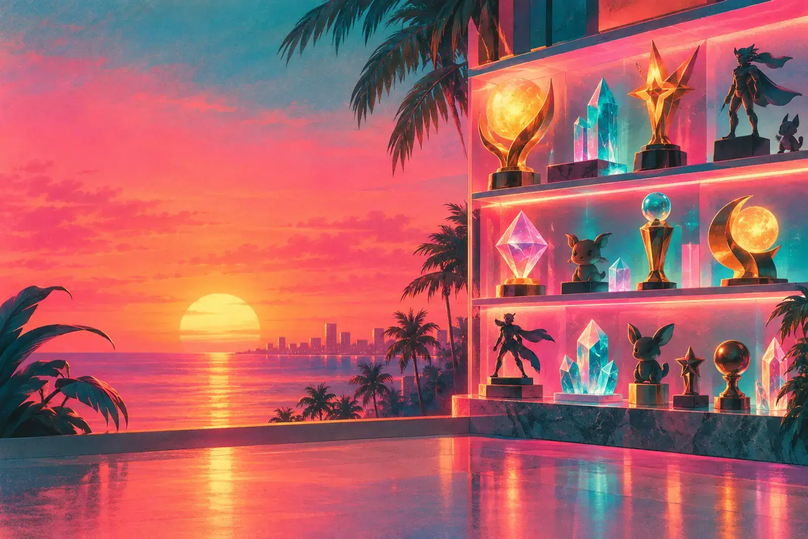 Illustration for the collectibles tracker